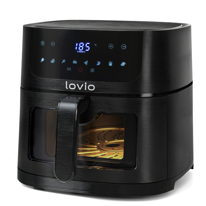 Friteuza fără ulei Air Fryer LOVIO PureFry XL Smart LVAF002BK