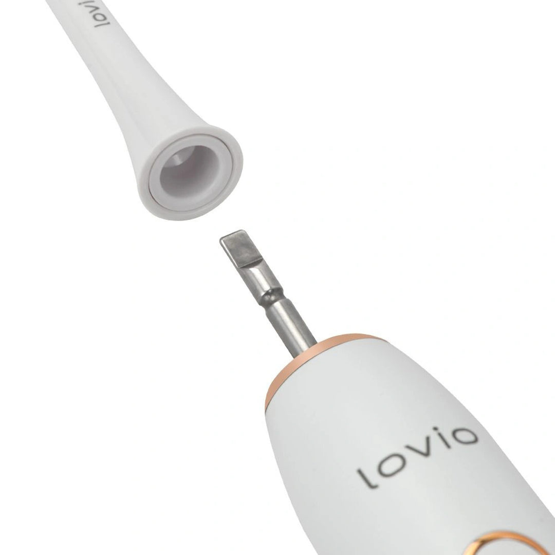 Periuță de dinți electrică Lovio SonicProtect PRO albă LVTB124WH