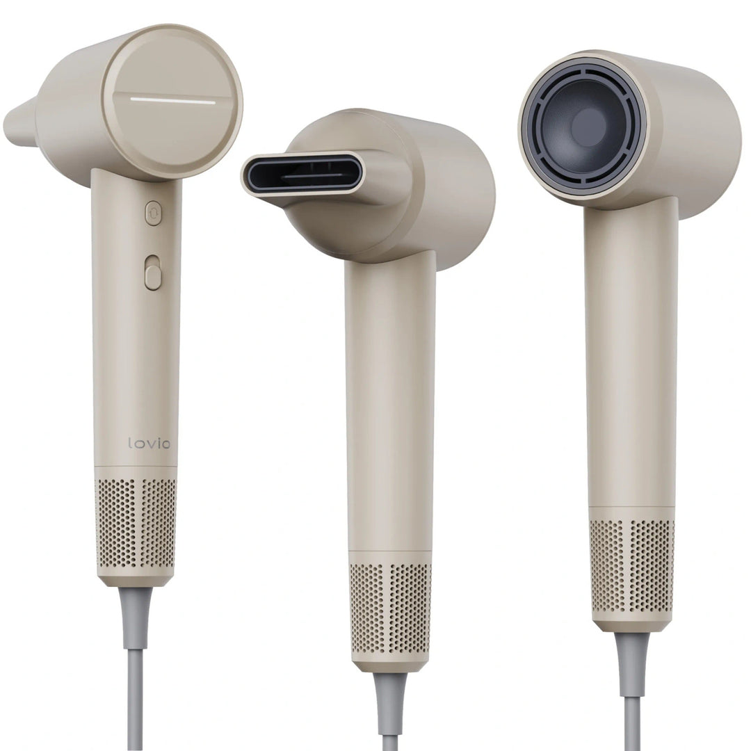 Uscător de păr profesional Lovio Air Flow, bej, model LVHD001BE