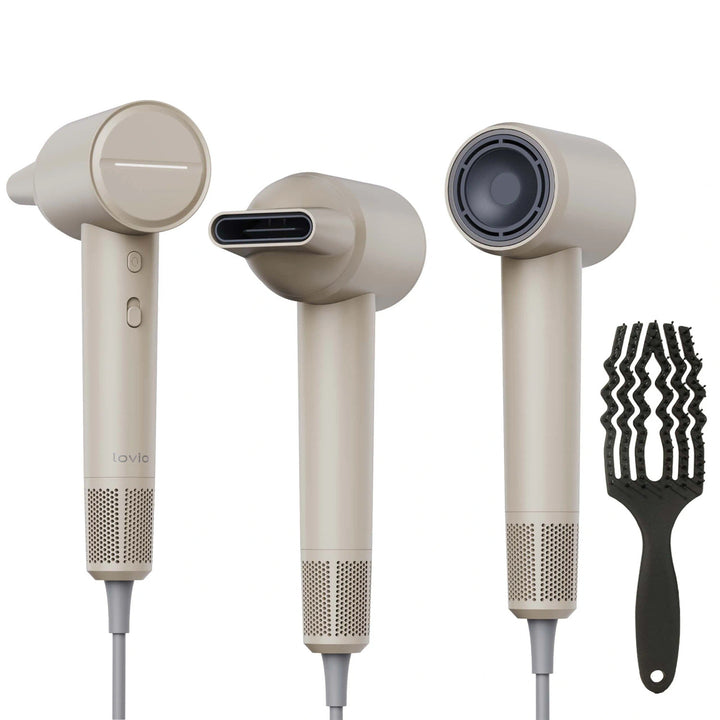 Uscător de păr profesional Lovio Air Flow, bej, model LVHD001BE