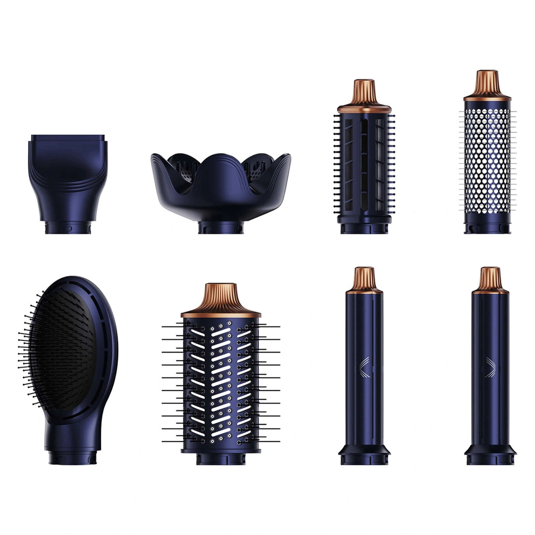 Uscător de păr cu funcție de ondulare 8 în 1 cu ionizare LOVIO AirStyle LVHS001BL