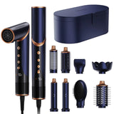 Uscător de păr cu funcție de ondulare 8 în 1 cu ionizare LOVIO AirStyle LVHS001BL