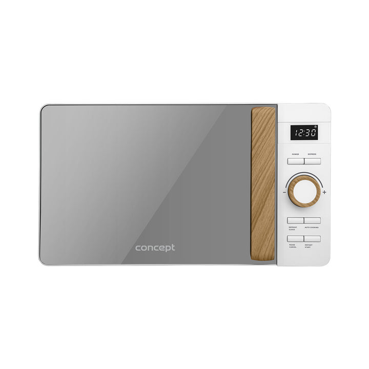 Cuptor cu microunde Concept, 5 niveluri de putere, funcție de decongelare, capacitate 20 L, putere 800 W, culoare albă, MT4420wh