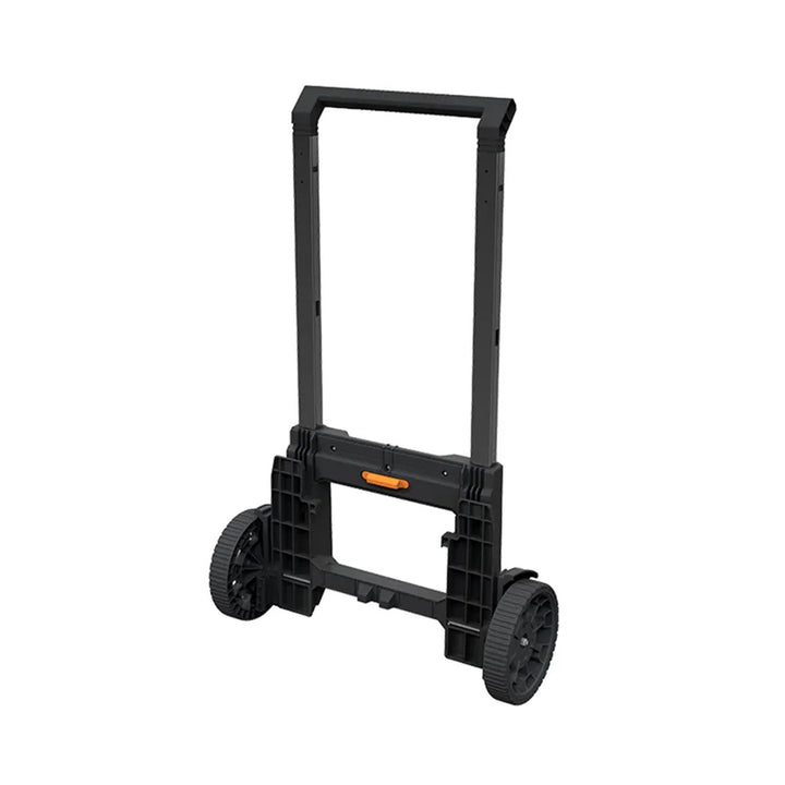 Set de 3 cutii de scule Keter ROC Pro Gear 2.0, capacitate totală de 110 L, protecție IP65, mâner telescopic detașabil, posibilitate de încuiere cu lacăt, 256982