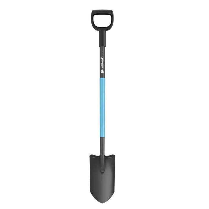 Lopată pentru pepinieră / drenaj, cap ascuțit și călit, mâner ergonomic, lungime 129 cm, Cellfast, CELLPRO