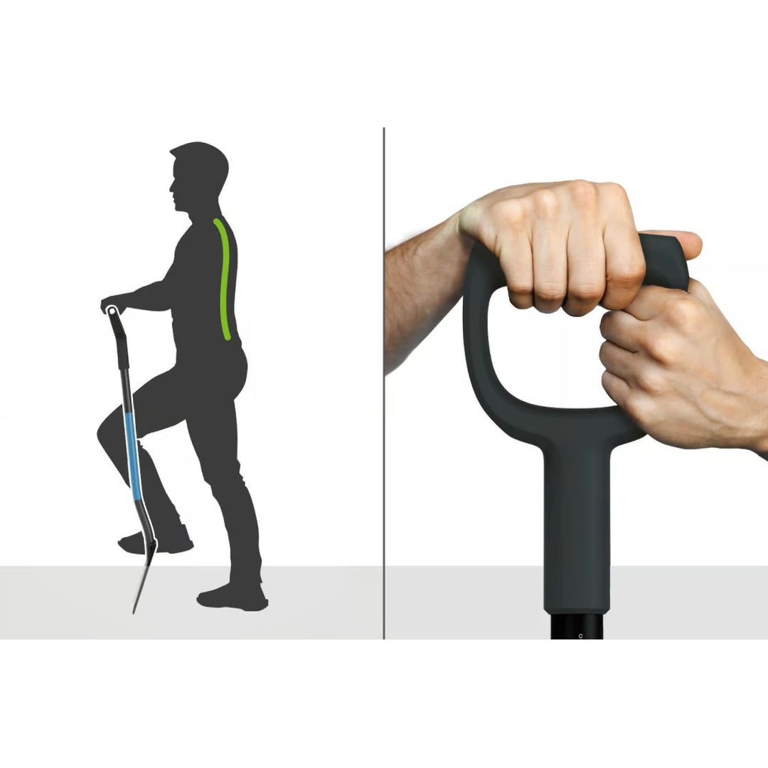 Lopată pentru pepinieră / drenaj, cap ascuțit și călit, mâner ergonomic, lungime 129 cm, Cellfast, CELLPRO