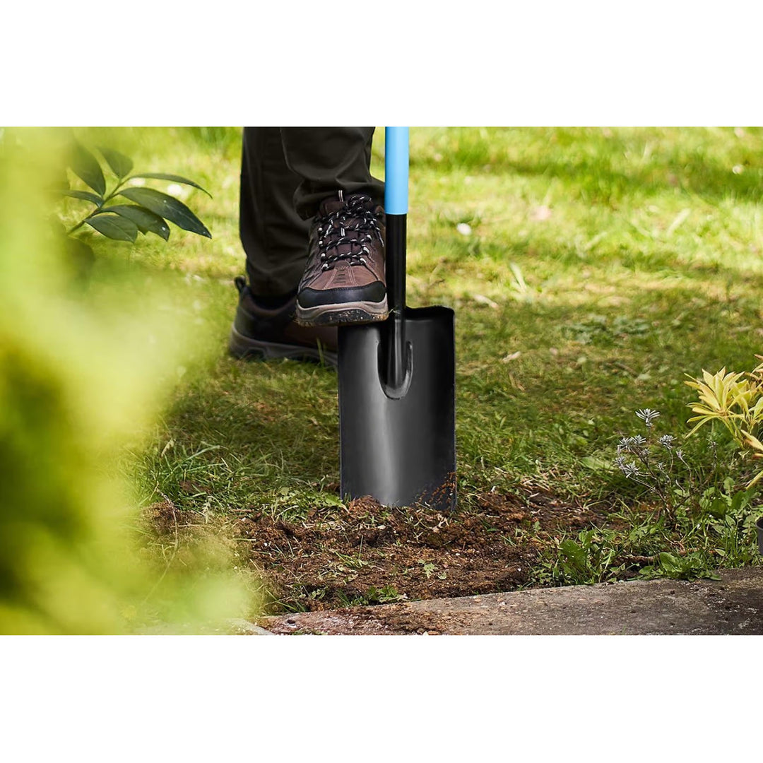 Lopată pentru pepinieră / drenaj, cap ascuțit și călit, mâner ergonomic, lungime 129 cm, Cellfast, CELLPRO
