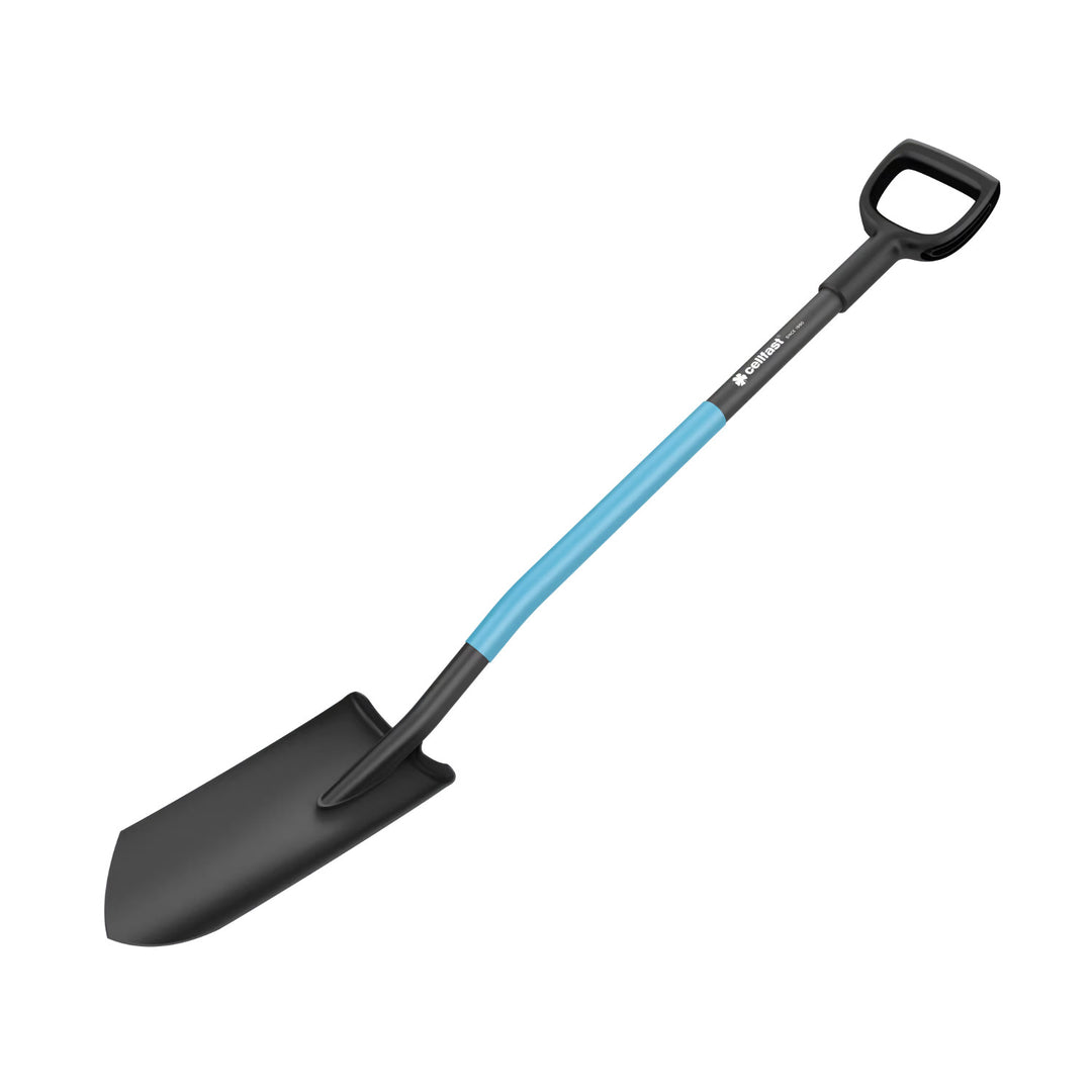 Lopată pentru pepinieră / drenaj, cap ascuțit și călit, mâner ergonomic, lungime 129 cm, Cellfast, CELLPRO