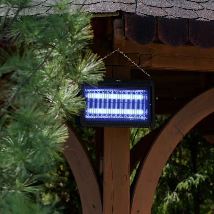 Lampă pentru uciderea insectelor (țânțari, muște, molii), capcană electrică, UV, 20 W, Vayox