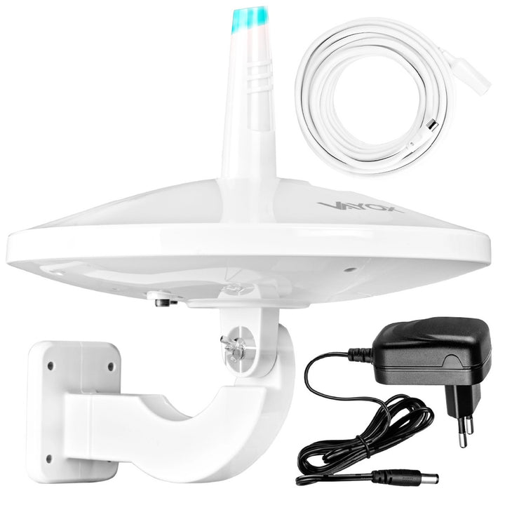 Antenă omnidirecțională DVB-T/T2 Digital720 combo albă VA0066 Vayox