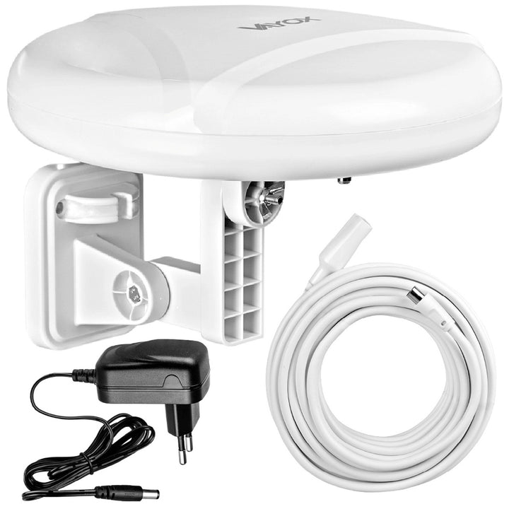 Antena exterioară Digital360 4G LTE FM VHF UHF VA0024 Vayox