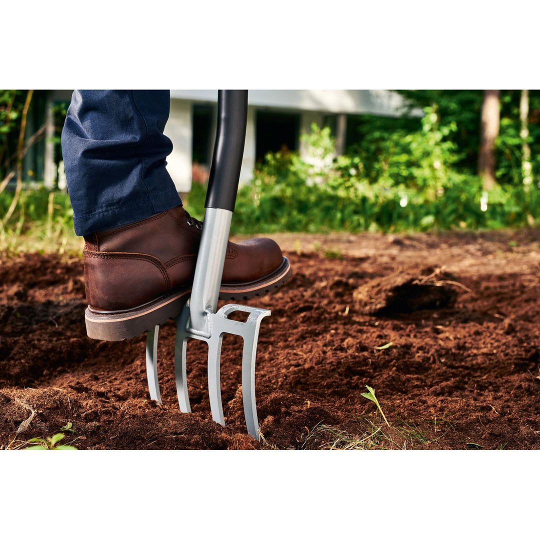 Lopată pentru pepinieră / drenaj CELLPRO + Furcă ENERGO + Greblă metalică universală CELLPRO, Cellfast