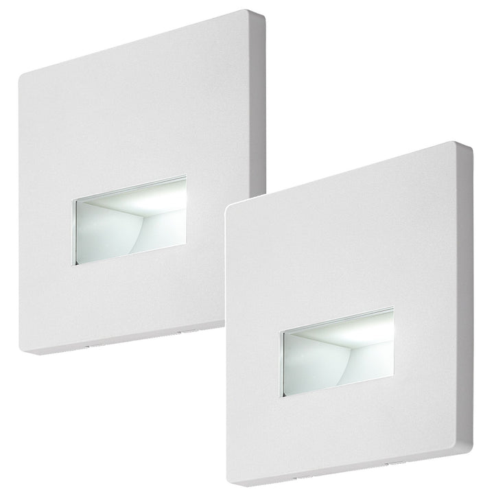 Lampa Lunca LED 1 W, IP20, albă, temperatură de culoare reglabilă: 3000, 4500, 6500 K, 77196, 2 bucăți