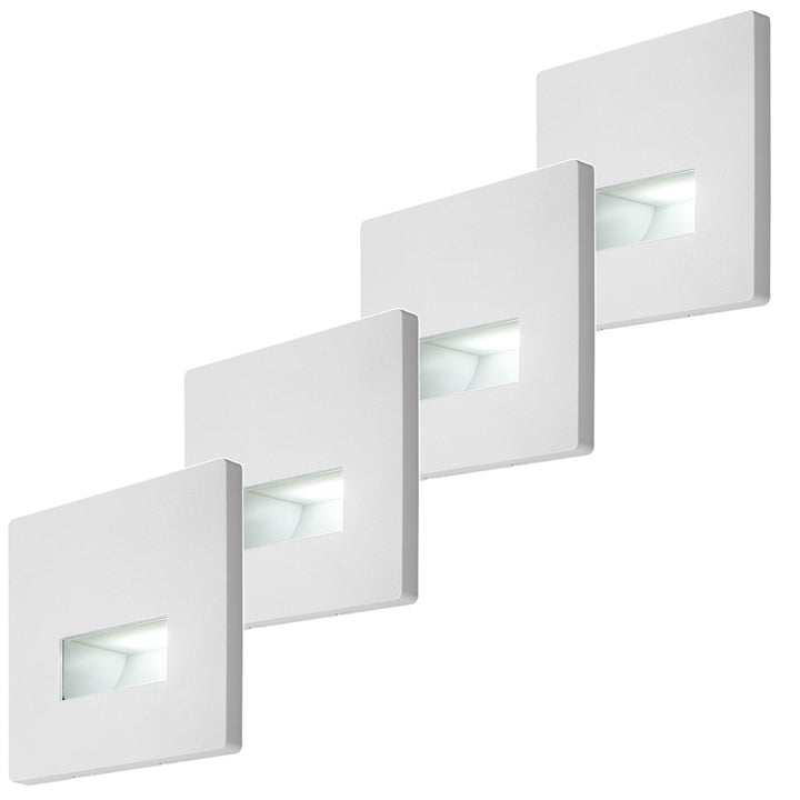 Lampa Lunca LED 1 W, IP20, albă, temperatură de culoare reglabilă: 3000, 4500, 6500 K, 77196, 4 bucăți