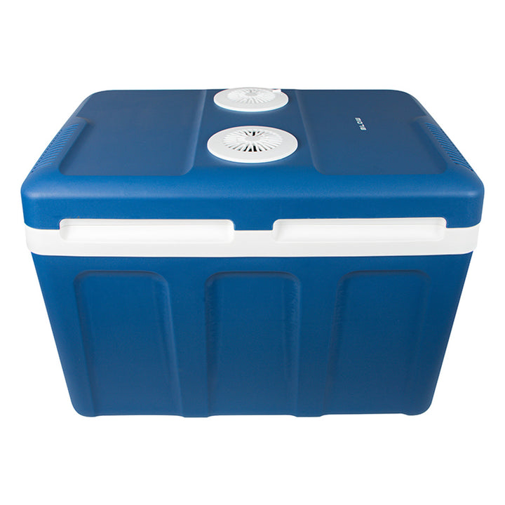 Frigider portabil pentru mașină Blow, cu roți, capacitate de 42 L, mod de încălzire, tensiune DC 12 V și AC 100 V–240 V, 44–210