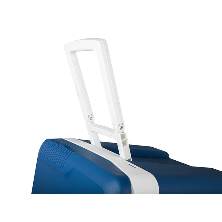 Frigider portabil pentru mașină Blow, cu roți, capacitate de 42 L, mod de încălzire, tensiune DC 12 V și AC 100 V–240 V, 44–210