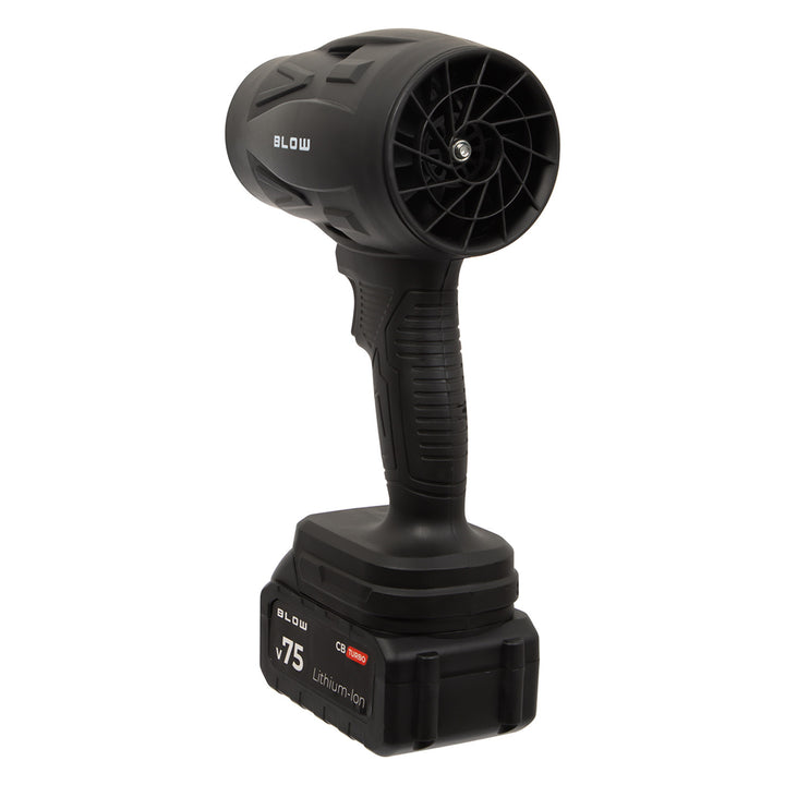 Suflantă cu baterie BLOW 21V CB TURBO, 130.000 de rotații, 2,4 Ah, cutie de transport