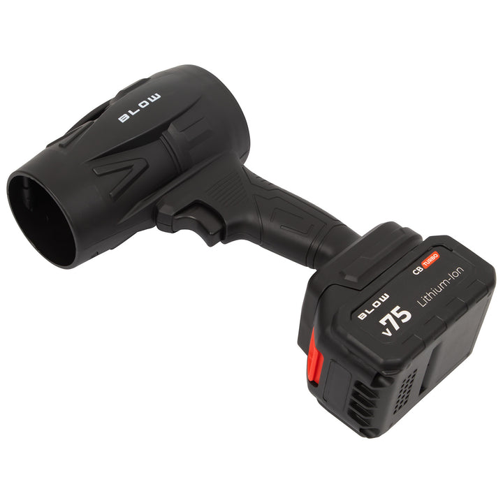 Suflantă cu baterie BLOW 21V CB TURBO, 130.000 de rotații, 2,4 Ah, cutie de transport