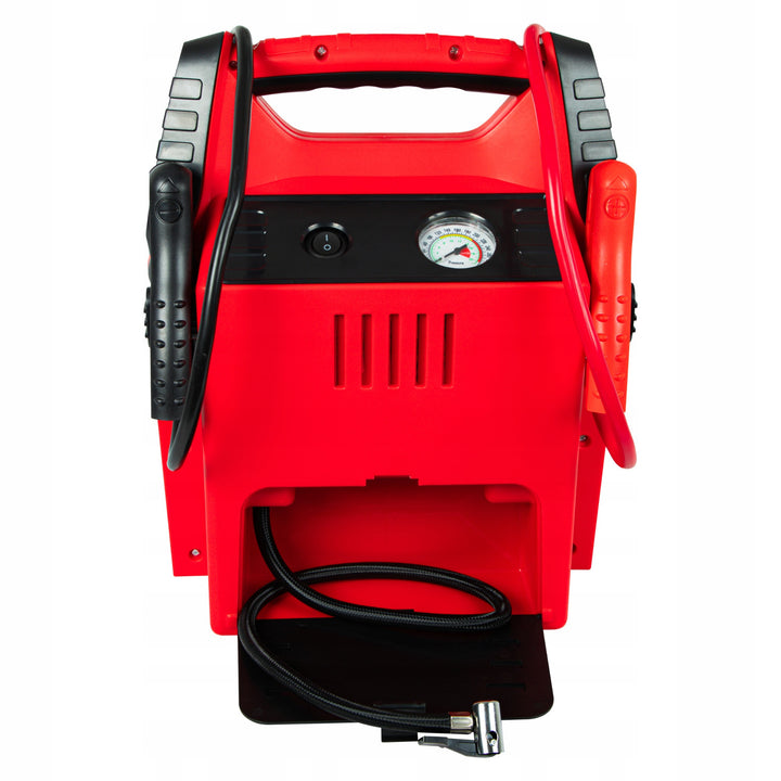 Jump Starter 5 în 1 Blow, cu funcții de compresor, încărcător de baterii și powerbank, baterie de 12 V 20000 mAh, curent de pornire 400 A, curent de vârf 900 A, prevăzut cu siguranță împotriva suprasarcinilor, 81-210#