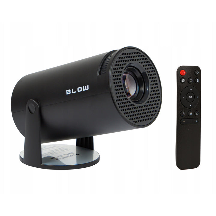 Proiector portabil Blow, Android TV, difuzor încorporat de 3 W, rezoluție 720p și decodare până la 4K, imagine clară și vie, 79-705#