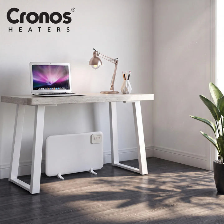 Panou de încălzire cu infraroșu pentru sub birou Cronos, putere 120 W, temporizator, 3 niveluri de funcționare, DCH-150