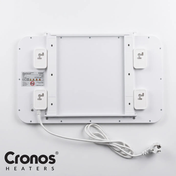 Panou de încălzire cu infraroșu pentru sub birou Cronos, putere 120 W, temporizator, 3 niveluri de funcționare, DCH-150