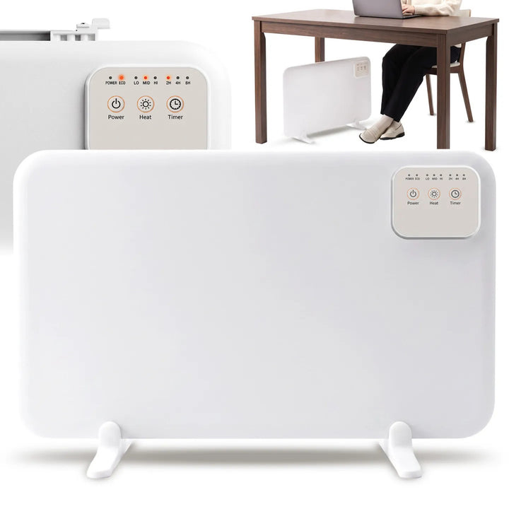 Panou de încălzire cu infraroșu pentru sub birou Cronos, putere 120 W, temporizator, 3 niveluri de funcționare, DCH-150