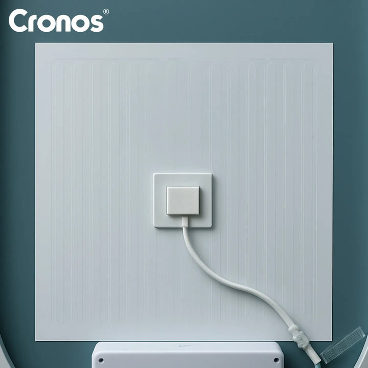 Oglinda încălzită Cronos, ovală, 50 x 80 cm, LED în trei culori, protecție IP44, sistem anti-ceață