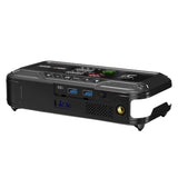 Jump Starter LTC, 12000 mAh, cu compresor, lanternă și powerbank, ecran LCD, putere de 65 W, cabluri și husă incluse în pachet, LXJS120