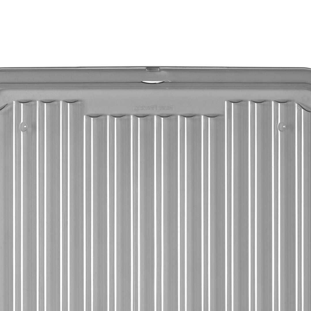 Recipient Moxom SolidStore, capacitate 80 L, gri, capac cu cleme, prevăzut cu roți, fără BPA, 04-0217