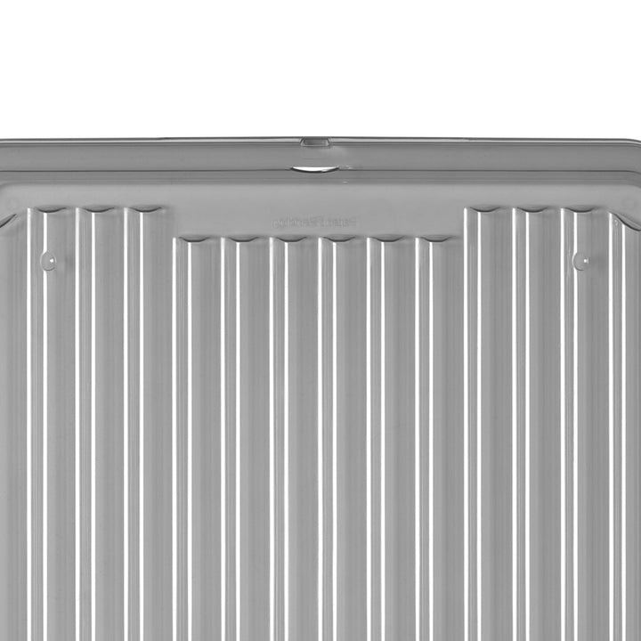 Recipient Moxom SolidStore, capacitate 80 L, gri, capac cu cleme, prevăzut cu roți, fără BPA, 04-0217