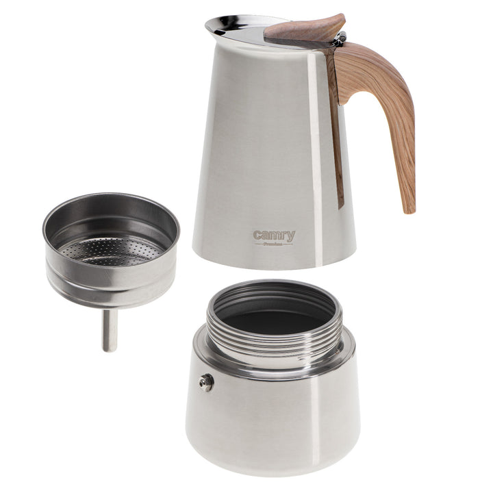 Aparat de preparat cafea espresso, cafetieră de 450 ml, Camry CR 4424