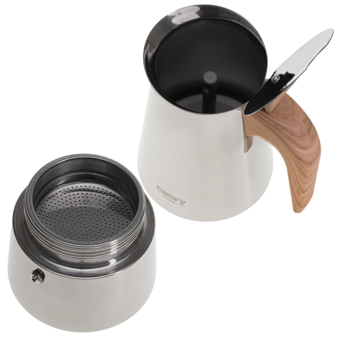 Aparat de preparat cafea espresso, cafetieră de 450 ml, Camry CR 4424