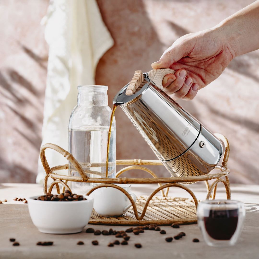 Aparat de preparat cafea espresso, cafetieră de 450 ml, Camry CR 4424