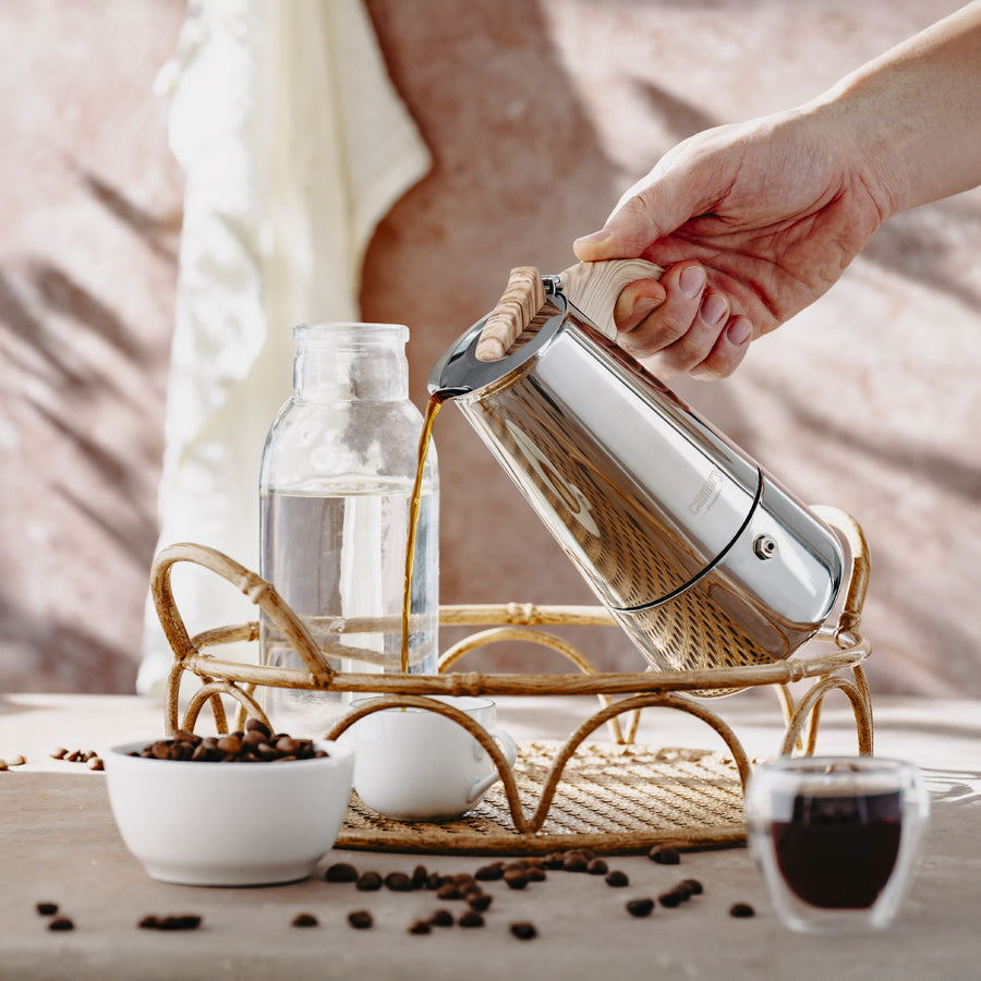 Aparat de preparat cafea espresso, cafetieră de 450 ml, Camry CR 4424