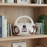 Radio Boombox CD-MP3, USB, radio FM, AUX, mufă pentru căști, Adler, AD 1181