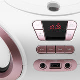 Radio Boombox CD-MP3, USB, radio FM, AUX, mufă pentru căști, Adler, AD 1181