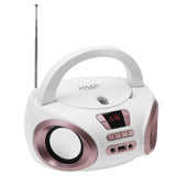 Radio Boombox CD-MP3, USB, radio FM, AUX, mufă pentru căști, Adler, AD 1181