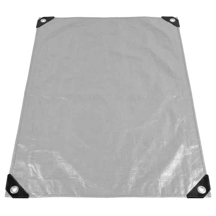 Prelată argintie 120 g, 4 x 6 m, VA0476, impermeabilă, Vayox