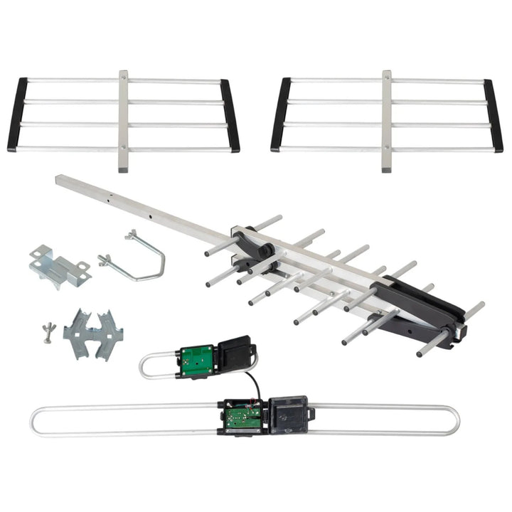 Antenă direcțională DVB-T/T2 VA900 COMBO cu filtru LTE, din aluminiu, Vayox