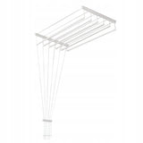 Uscător de rufe de tavan cu 6 bare, 140 cm, suprafață de uscare de 8,4 m, Sepio