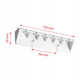 Uscător de rufe de tavan cu 6 bare, 140 cm, suprafață de uscare de 8,4 m, Sepio