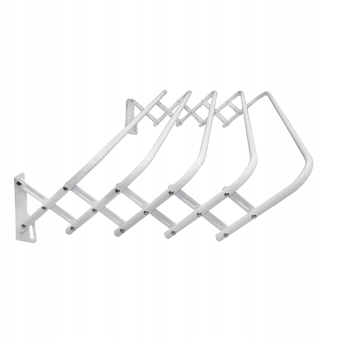 Uscător de rufe tip acordeon 60, pentru haine și lenjerie, extensibil, alb, model 103, Sepio