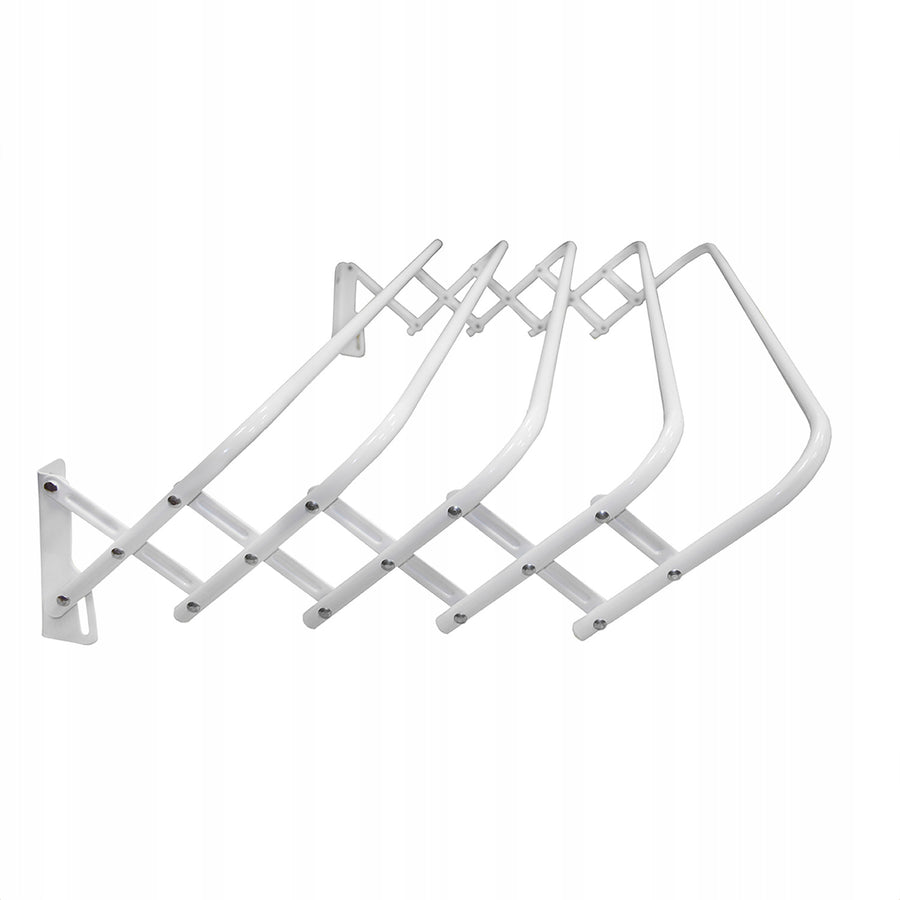 Uscător de rufe tip acordeon 60, pentru haine și lenjerie, extensibil, alb, model 103, Sepio