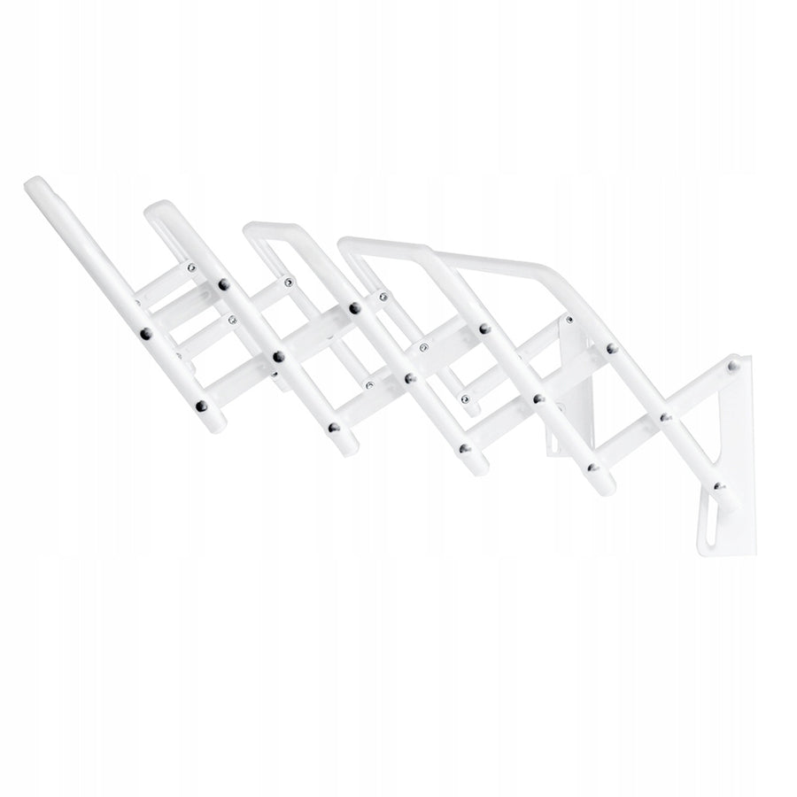 Uscător de rufe tip acordeon 60, pentru haine și lenjerie, extensibil, alb, model 103, Sepio