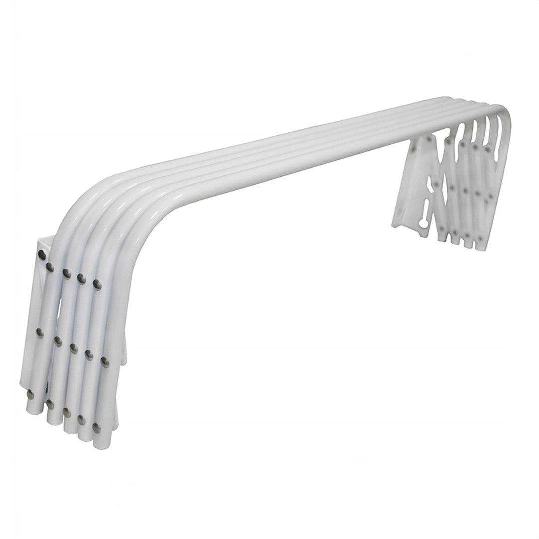 Uscător de rufe tip acordeon 60, pentru haine și lenjerie, extensibil, alb, model 103, Sepio