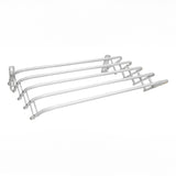 Uscător de rufe tip acordeon 60, pentru haine și lenjerie, extensibil, alb, model 103, Sepio