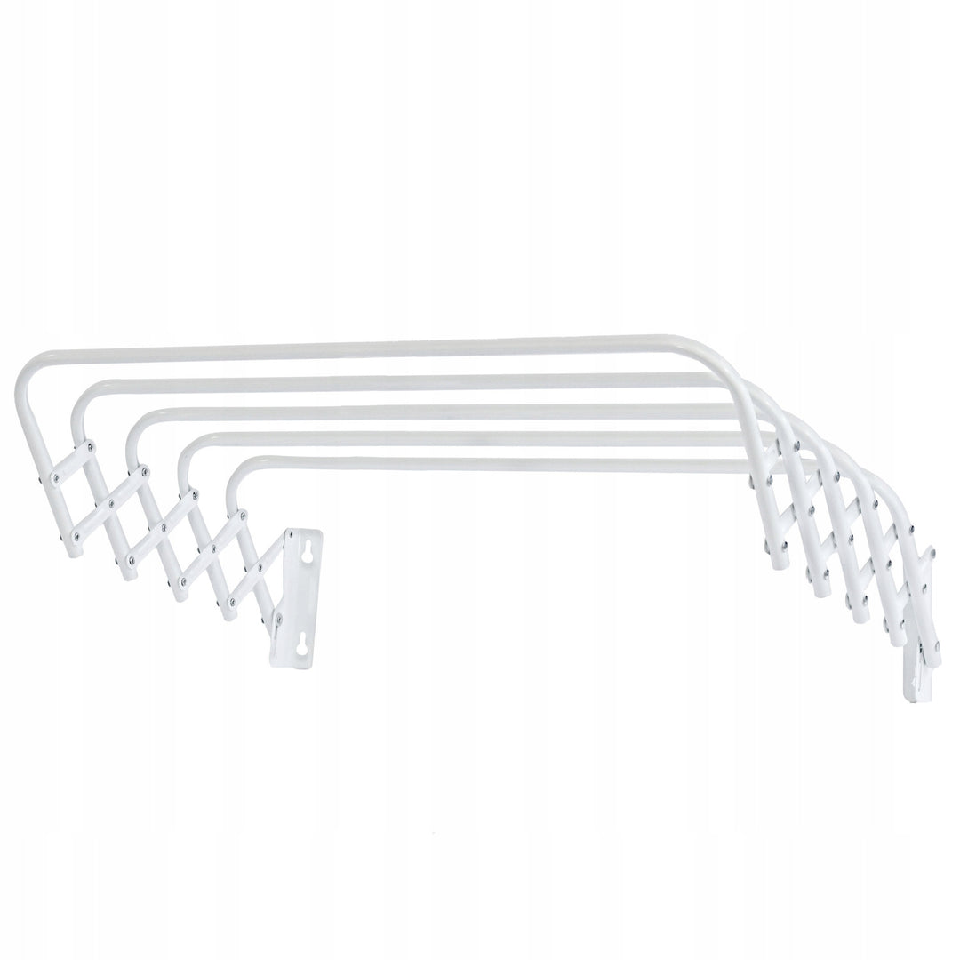 Uscător de rufe tip acordeon 60, pentru haine și lenjerie, extensibil, alb, model 103, Sepio