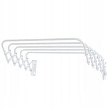 Uscător de rufe tip acordeon 60, pentru haine și lenjerie, extensibil, alb, model 103, Sepio