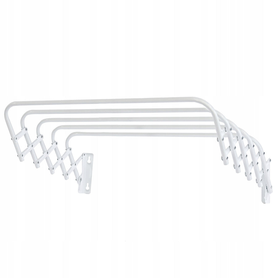 Uscător de rufe tip acordeon 60, pentru haine și lenjerie, extensibil, alb, model 103, Sepio